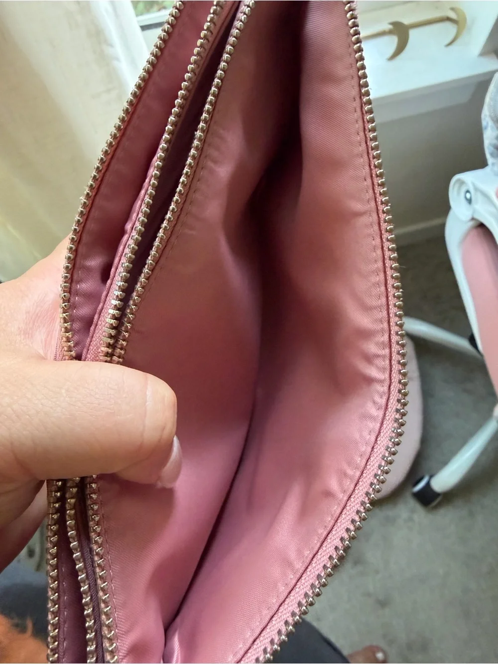 lululemon athletica Dusty Pink Wristlet Pouch
